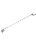 Outboard Kicker Motor Steering Kit With Steering Wheel Linkage, 24 Inch Zinc Plated Rod, Quick Disconnect Assemblies