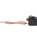 Built Tough Heavy Duty Front Motor Drive Servo Game Changer For XK X450 RC Fixed Wing Aircraft featuring metal gears and wires.