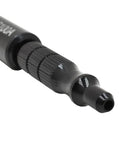 Close-up of the Adjustable Pocket Blow Gun For Automotive Use With One Quarter Inch Automotive Plug Aluminum Body