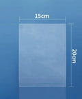 Clear Flower Water Bags Pro Grade 100 Pack Transparent Wrapping Sleeves For Bouquets size 15cm by 20cm plastic bag