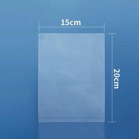 Clear Flower Water Bags Pro Grade 100 Pack Transparent Wrapping Sleeves For Bouquets size 15cm by 20cm plastic bag