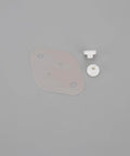 Pro Grade Mica Insulator Kit For TO-3 And TO-204AA Semiconductors, mica sheet with thermal washer granules, 44.5x31.5mm