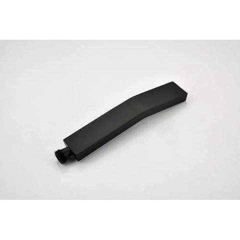 Shower System, 10-Inch Rain Head with Body Jets and Handheld, Matte Black angled handheld shower attachment
