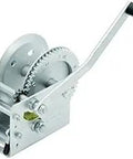 2600 Lbs Two Speed Winch With Quick Pull In And Low Gear For Maximum Mechanical Advantage, Ratchet Pawl, Hand Tow Winch