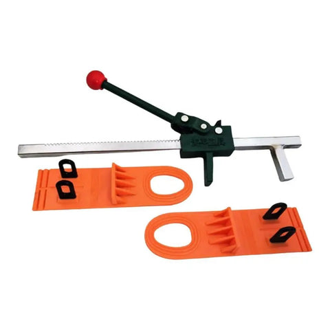 3 Piece Auto Body Repair Tool Kit With Pull Tab Manual Expander And Sheet Metal Puller For Pros, orange PVC coated plate