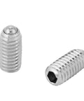 Tough As Nails Stainless Steel Spring Ball Plunger Screws 20 Piece Kit M3 X 8mm heavy duty fasteners with a smooth action design.