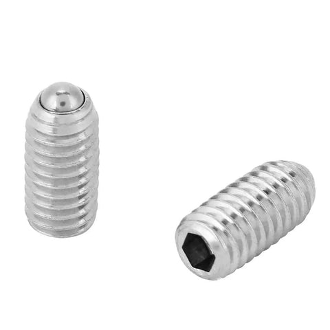 Tough As Nails Stainless Steel Spring Ball Plunger Screws 20 Piece Kit M3 X 8mm heavy duty fasteners with a smooth action design.