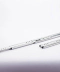 36 Inch Beefy Heavy Duty Drawer Slides 260 Lb Full Extension Stainless Steel Ball Bearing Side Mount Rails For Kitchen Cabinets Undermount Storage Furniture And Commercial Industrial Use, pair on white