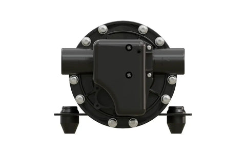 Front view of Fatboy 7.0 Gpm 12 Vdc Demand Pump Self Priming Run Dry Ready Diaphragm Pump, heavy-duty fluid handling.