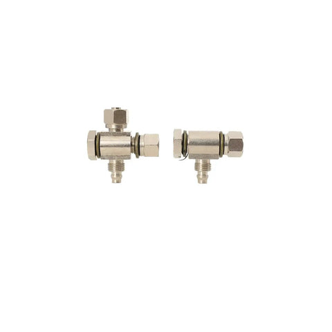 PT One Eighth connectors for Table Top Tire Changer Air Cylinder 420x80x88 mm Aluminum Alloy Pneumatic Cylinder