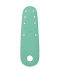 Pastel Pistachio Green Flat Toe Guard Protectors For Roller Skates, One Hundred Percent Australian Leather, Easy Install