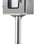 Outdoor IP67 Waterproof Electrical Junction Box In Stainless Steel Floor Mounted Enclosure For Outdoor Projects, Rugged 50cm Height Distribution Box, Dimensions L60 W25 H50cm stainless steel floor-mounted cabinet