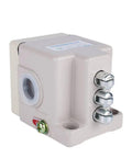 Tripod Limit Switch For EDM Wire Cut Machines 220V AC DC Heavy Duty YBLX JW2 11Z showing side view with mounting holes