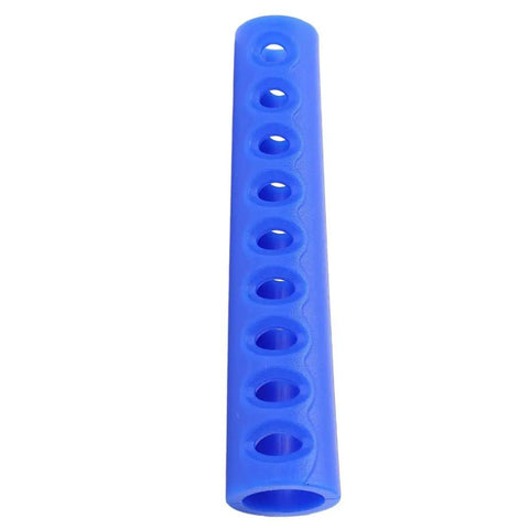 Blue 4 Inch Vented Regulator Hose Protector, PVC Diving Accessory, 94mm Length, 12.6mm Diameter, Fits Most Standard Regulators
