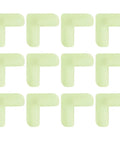 12 Pack Glow In The Dark Corner Guards For Furniture L Shaped Edge Protectors Soft PVC Night Light Kid Safe Safety Cushions For Tables Beds Desks And Dining Rooms