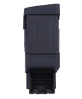 Solid Electric Parking Brake Actuator Switch Replacement Button Fits Audi A6 C7 2011 Through 2018, black plastic connector view.