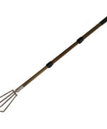Stainless Steel Garden Claw Rake With Extendable Aluminum Handle For Quick Weeding And Soil Loosening Stand Up Yard Work At 49 Inch Reach All Purpose Digging Tool For Garden Beds And Treasure Hunting, showing full view