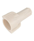 Heavy Duty Ultra Hex Lok Wire Connectors Tan 22 To 8 Awg Zinc Plated connector with square spring grip for secure electrical connections.
