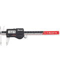 Stainless Steel Electronic Slide Caliper With IP67 Protection, 0-6 Inch Range, 0.0005 Inch Resolution showing LCD display