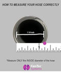 Guide on measuring the 1.25-inch ID for the 30 Ft Go-To Premium Shop Vacuum Extension Hose With 2 Tank Adapters And 1.25 Inch Curved End.