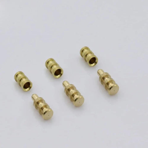 Upgrade Your Setup With This Set Of Fifteen Zinc Alloy Table Connector Pins And Copper Plated Sleeves designed for snug leaf alignment.