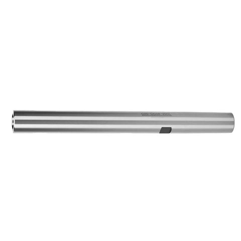 Premium Collet Chuck Holder Straight Shank Extender Sleeve For CNC Lathes Anti Vibration High Speed Steel Spacers showing long HSS sleeve.
