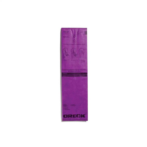Purple Type CC HEPA Vacuum Bags For Upright Vacuums Pack Of 6 With Five Layer HEPA Media Filters Captures 99.97 Percent Of Dust