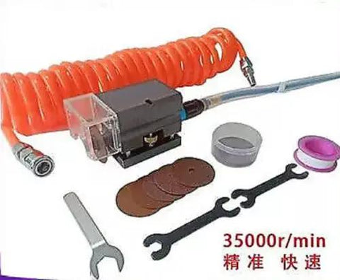Heavy Duty Pneumatic Cutting Machine With Precision Groove Grinder For Industrial Die Cutting Applications Air Powered Workhorse Built Tough And Ready To Roll On Factory Floors Daily Grind Without The Hassle