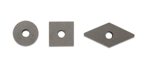 Three tungsten carbide cutters for TurnMaster Handheld Wood Turning Tool With Three Tungsten Carbide Cutters Pro Grade Precision