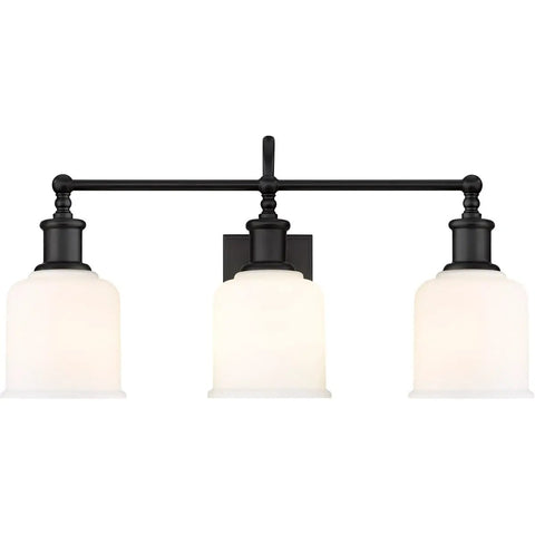 Three Light Vanity Light Fixture In Matte Black Steel, Dope Industrial Nautical Style Wall Mount For Bathroom, Modern Farmhouse Vibe