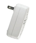 Side view of Plug In Carbon Monoxide Alarm With Battery Backup, Electrochemical Sensor, 85 Decibel Alarm, Easy Test And Silence Button