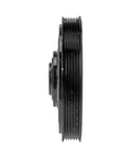 Side view of MDX 2010-2020 Harmonic Balancer Replacement Black Serpentine Drive Belt Type Keyway 45.6mm Depth Direct Fit OEM 138105G0A01 13810R70A01