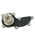 Heavy Duty Engine Coolant Thermostat Direct Swap Fix For Porsche Cayenne And Volkswagen Touareg Hella Smooth Temperature Control and detailed view of thermostat component.