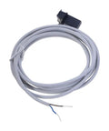 Proximity Switch For Air Pneumatic Cylinders With Wired Magnetic Reed Sensor Built To Last Heavy Duty Industrial Grade Proximity Detector Close To Switch For Precise Sensing In Machinery And Automation, gray cable sensor