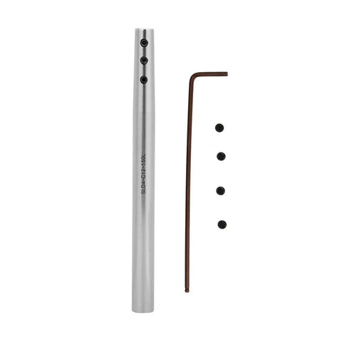 Heavy Duty Tungsten Steel Mill Extension Holder For Cnc Lathe And Milling Machine, precision tool with hex key and pins.