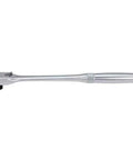 Long Handle Pear Head Three Eighths Inch Drive Premium Ratchet, 11 Inch, 45 Tooth Gear, Sealed Mechanism For Debris Prevention