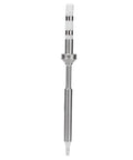 Top Notch Flat Ts-D24 Soldering Tip Replacement For 70W Ts100 Electric Iron with steel handle and copper core.