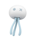 Rechargeable Jellyfish LED Night Light For Nursery With Dimmable Touch Control 1800mAh Battery Kid Friendly Clip On Stroller Crib Mount Blue