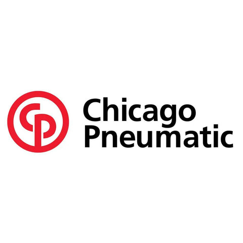 Chicago Pneumatic logo for Three Eighths Inch Air Ratchet Wrench With Aluminum Housing, Pro Grade Lightweight Power For Auto Shop Tasks