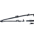 Beefed Up Steering Linkage Assembly Replacement For 2003 2013 Ram 2500 3500 And 2006 2008 Ram 1500 4WD Tie Rod Drag Link Pitman Arm Kit OE Part 05154661AD 5154661AC, black steel components