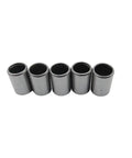 Five Piece Bike Dowel Pin Set 8.2x11x16mm For Engine Cylinder Head Alignment, arranged in a row for clarity.