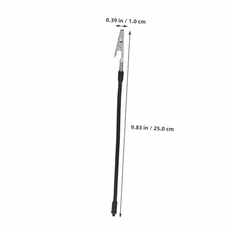 Flexible gooseneck arm with rotating alligator clip for Five Piece Third Hand Soldering Tool Set With Flexible Gooseneck Arm And Rotating Alligator Clips For PCB Repair, Electronics Welding, And Pro Grade Precision Work At Home Or In The Shop