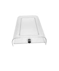 All-In-One Coffee Machine Water Tank And Cover For Nestle And Nespresso Machines F111 EN500, clear plastic reservoir, front view