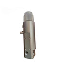 Straight Shooting Fluid Filter Manifold 15E284 for Airless Paint Sprayer 5900 7900, silver metal, jet pump connector design.