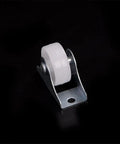 Heavy Duty 360° Swivel Caster Wheel, Silent Wear-Resistant Rubber, Locking Brake, Flat Top Plate for Carts, Shelves & Workbenches