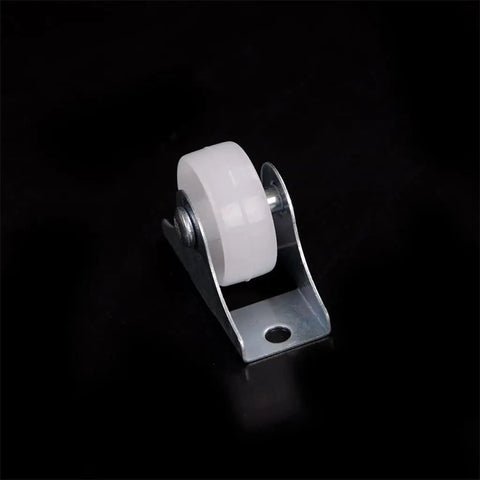 Heavy Duty 360° Swivel Caster Wheel, Silent Wear-Resistant Rubber, Locking Brake, Flat Top Plate for Carts, Shelves & Workbenches