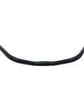 Mid Rise Aluminum Alloy Handlebar 560mm 25.4mm Clamp Black For Road Bikes Fixed Gear Handlebars Lightweight Durable Comfort