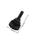 12 Pack Adjustable Furniture Legs For Sofas Cabinets And Dressers Built To Last Heavy Duty Black Plastic Feet with measurements