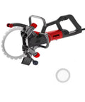 Ultra Heavy Duty Concrete Ring Saw With Pro Grade Brushless Motor And 270 Millimeter Deep Cut Capability For Masonry Wall Drilling And Demo Jobs Built To Go Hard Daily, showing a close-up view of the cutting blade.