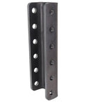 Dang Solid 3-1/2 Inch Vertical Channel For Trailer A Frame With Six Adjustable Pin Holes Weld On Gear Head Upgrade Plate side view